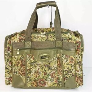 Vintage Firenze‎ Tapestry Duffle Bag Carry On